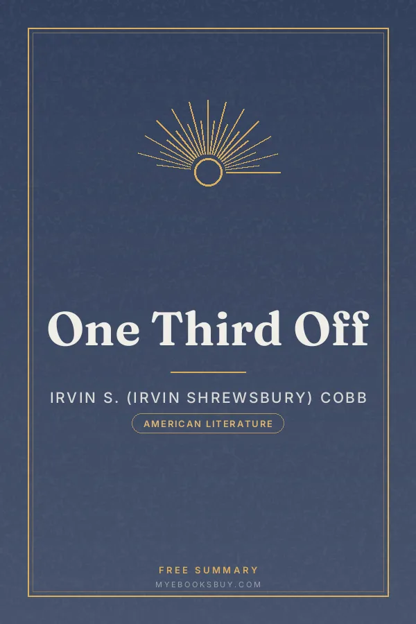 Cover of One Third Off