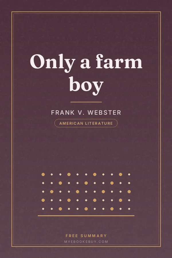 Cover of Only a farm boy