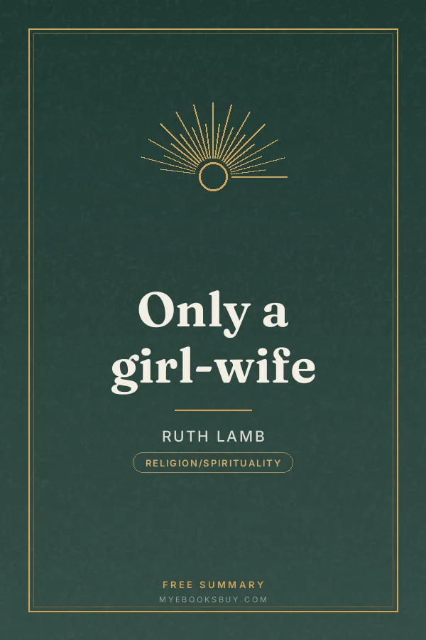 Cover of Only a girl-wife
