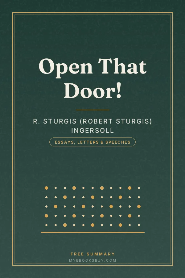 Cover of Open That Door!