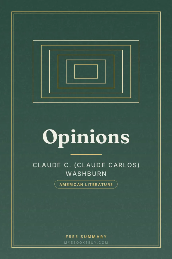 Cover of Opinions