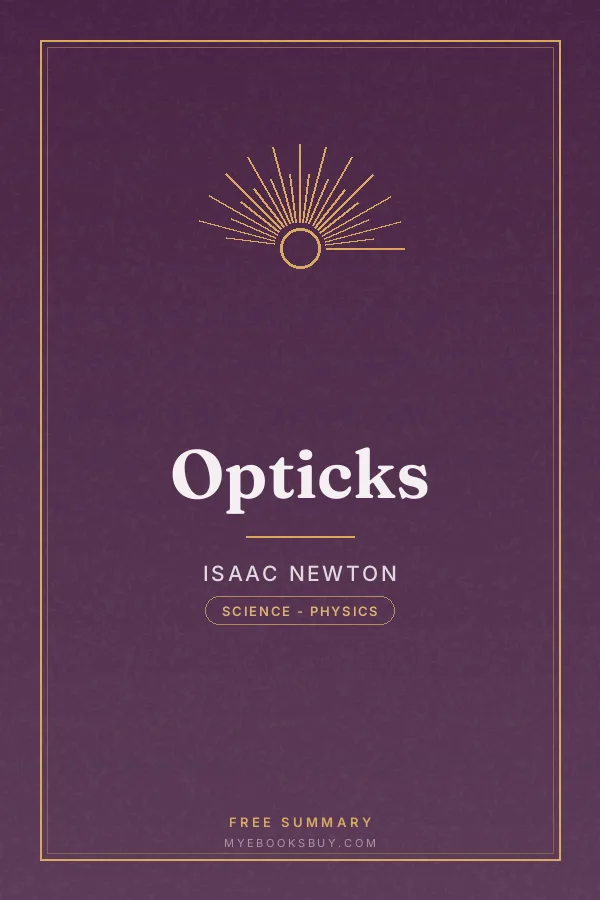 Cover of Opticks