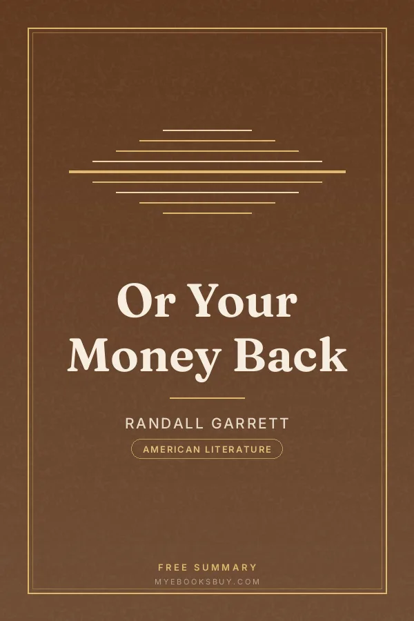 Cover of Or Your Money Back