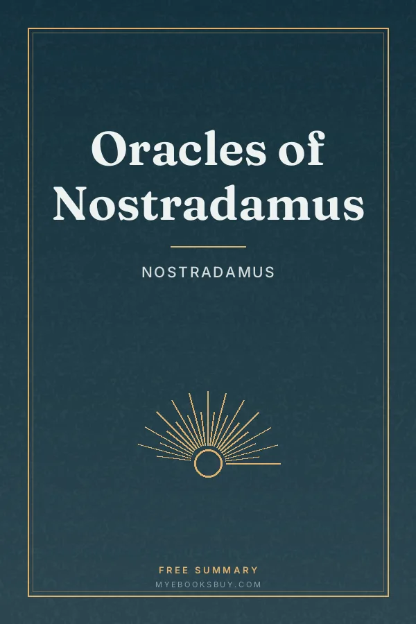 Cover of Oracles of Nostradamus