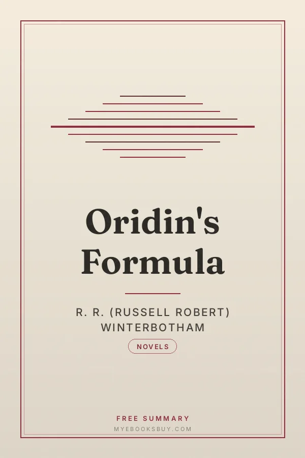 Cover of Oridin's Formula