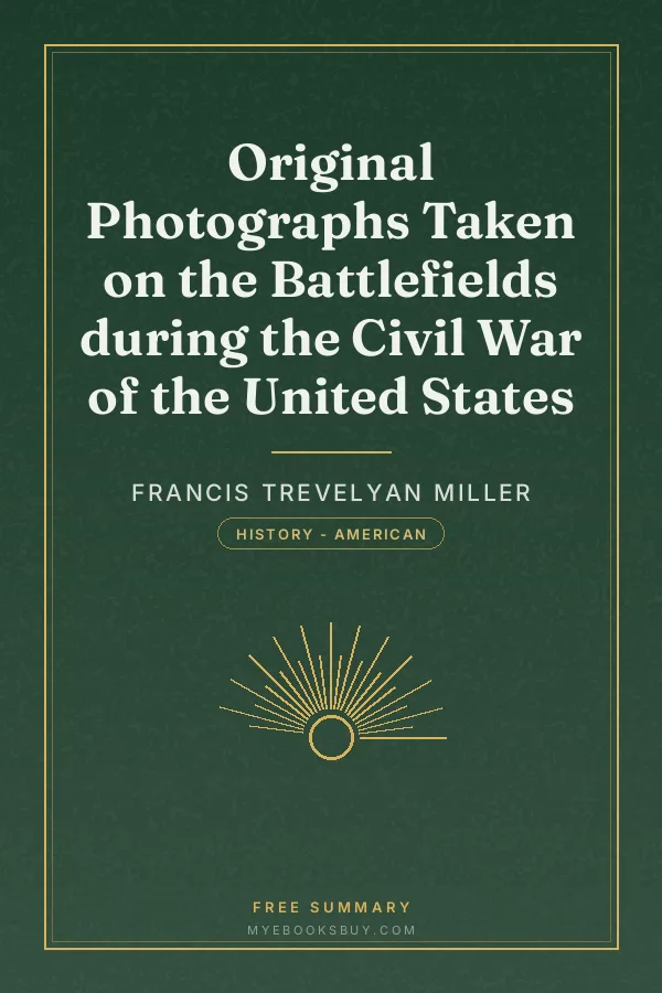 Cover of Original Photographs Taken on the Battlefields during the Civil War of the United States