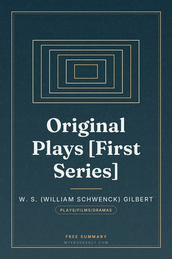 Cover of Original Plays [First Series]