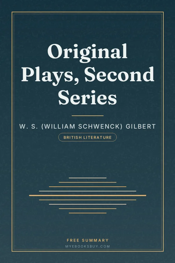 Cover of Original Plays, Second Series