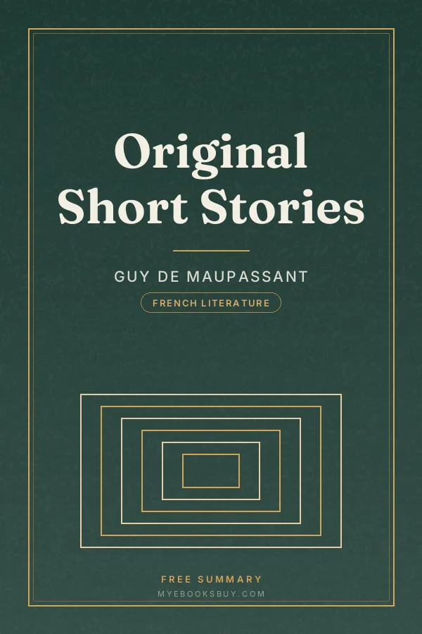 Cover of Original Short Stories