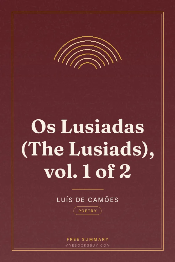 Cover of Os Lusiadas (The Lusiads), vol. 1 of 2