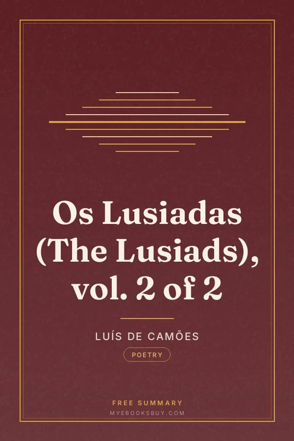 Cover of Os Lusiadas (The Lusiads), vol. 2 of 2