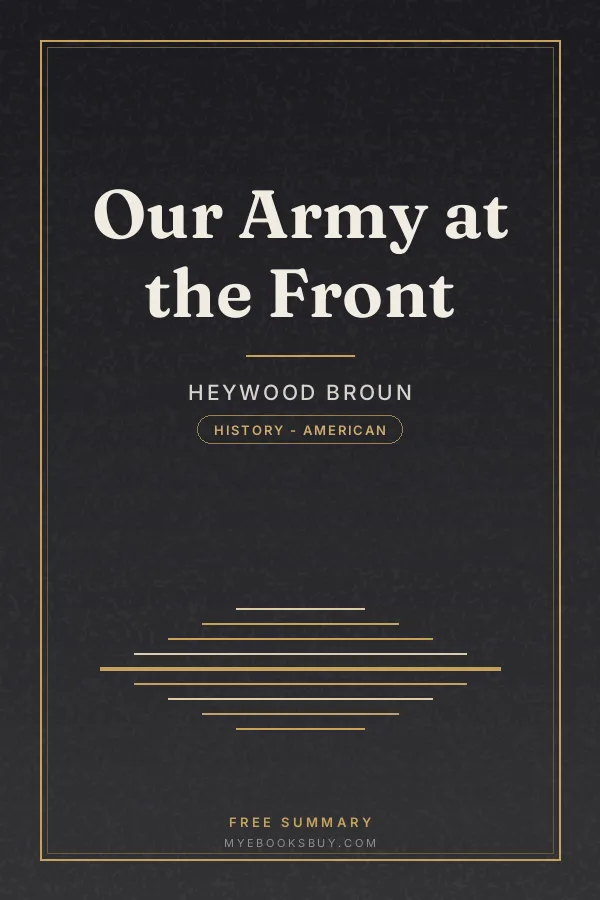 Cover of Our Army at the Front