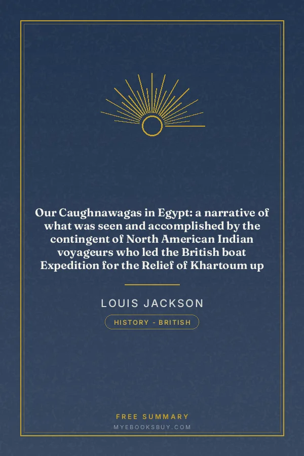Cover of Our Caughnawagas in Egypt: a narrative of what was seen and accomplished by the contingent of North American Indian voyageurs who led the British boat Expedition for the Relief of Khartoum up the Cataracts of the Nile