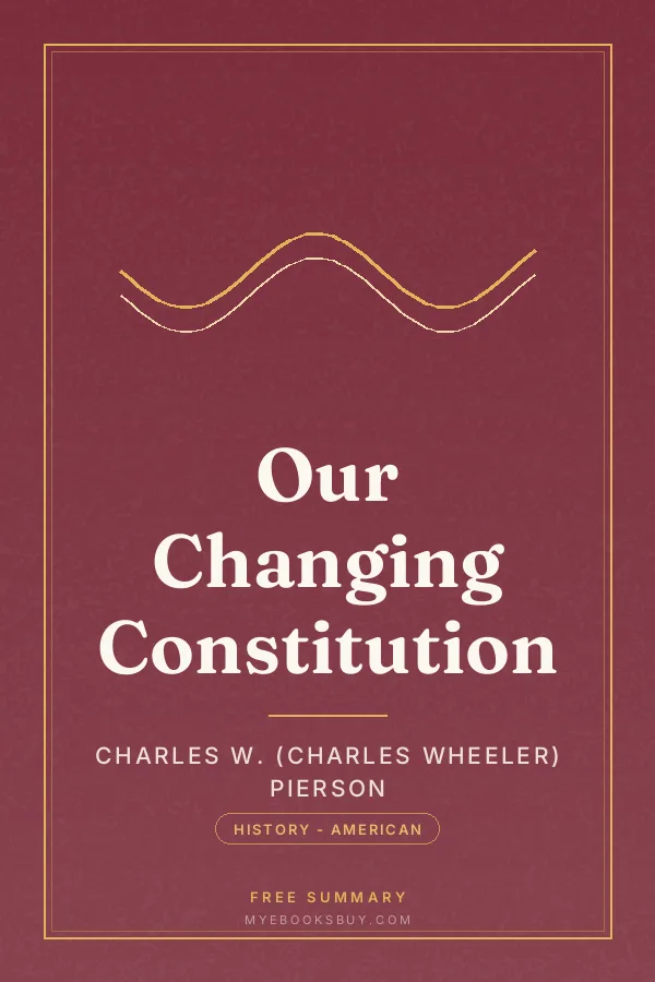Cover of Our Changing Constitution