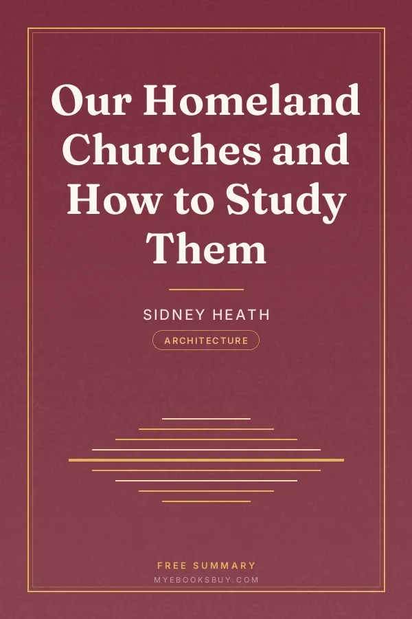 Cover of Our Homeland Churches and How to Study Them
