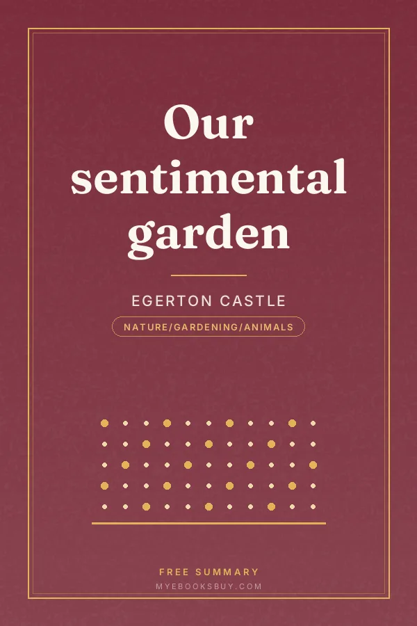 Cover of Our sentimental garden