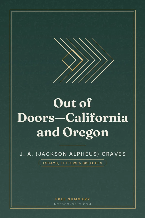Cover of Out of Doors—California and Oregon
