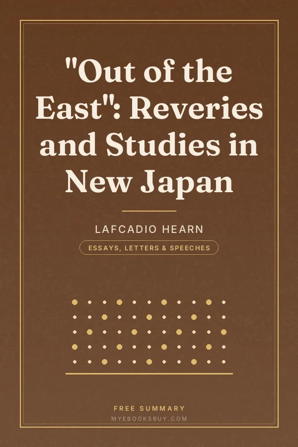 Cover of "Out of the East": Reveries and Studies in New Japan