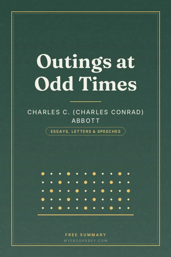 Cover of Outings at Odd Times