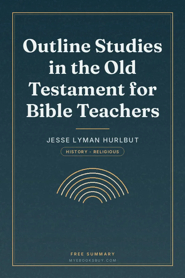 Cover of Outline Studies in the Old Testament for Bible Teachers