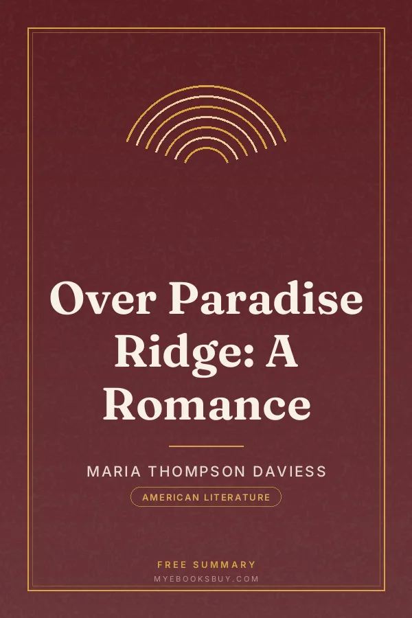 Cover of Over Paradise Ridge: A Romance