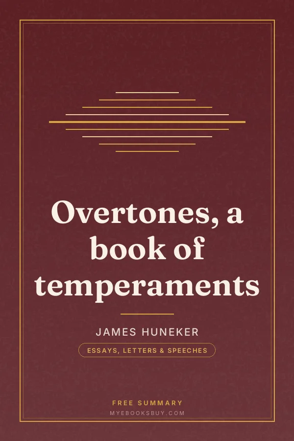 Cover of Overtones, a book of temperaments