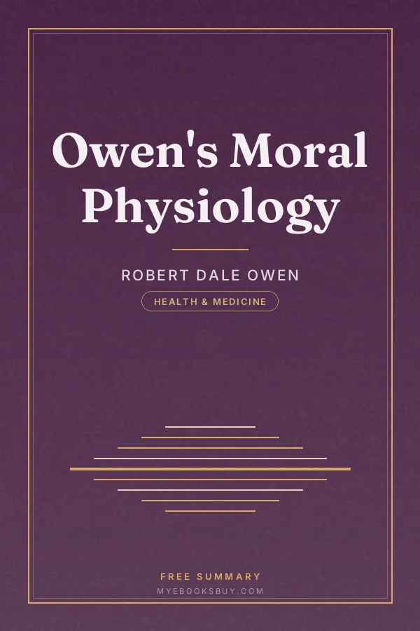 Cover of Owen's Moral Physiology