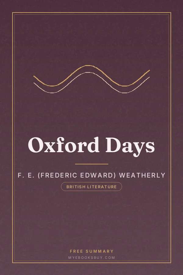 Cover of Oxford Days