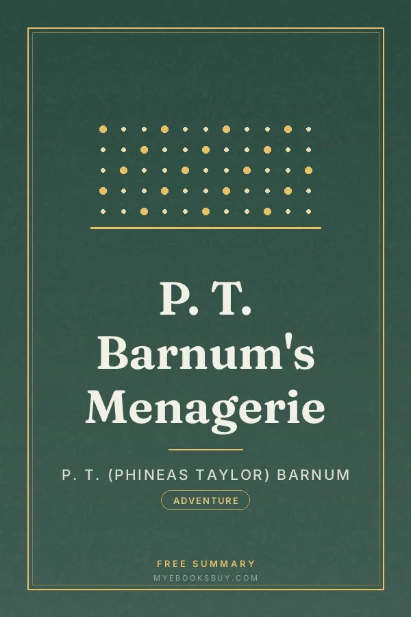 Cover of P. T. Barnum's Menagerie