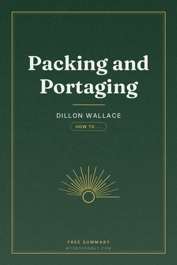 Cover of Packing and Portaging