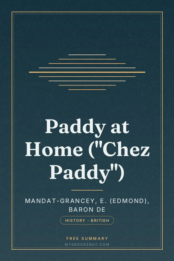 Cover of Paddy at Home ("Chez Paddy")