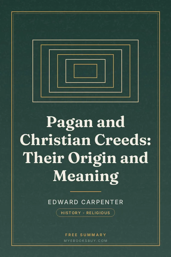 Cover of Pagan and Christian Creeds: Their Origin and Meaning