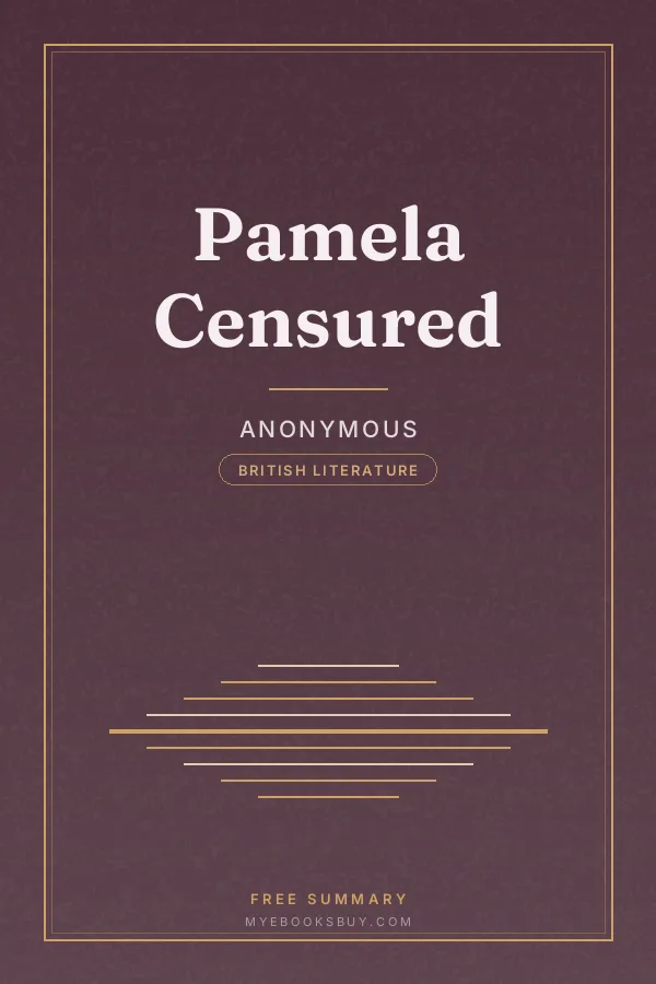 Cover of Pamela Censured