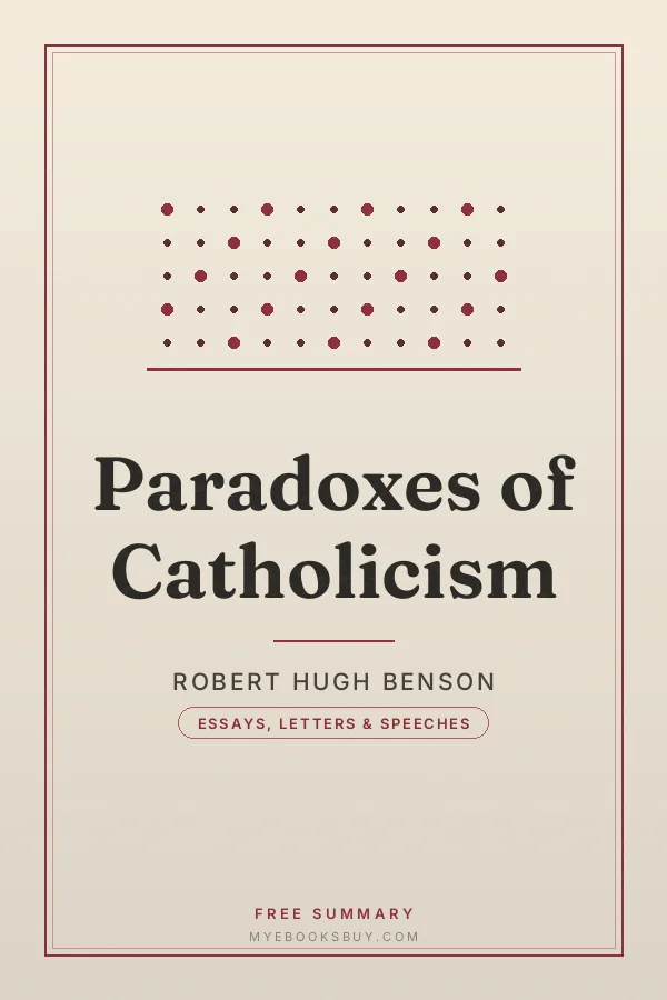 Cover of Paradoxes of Catholicism