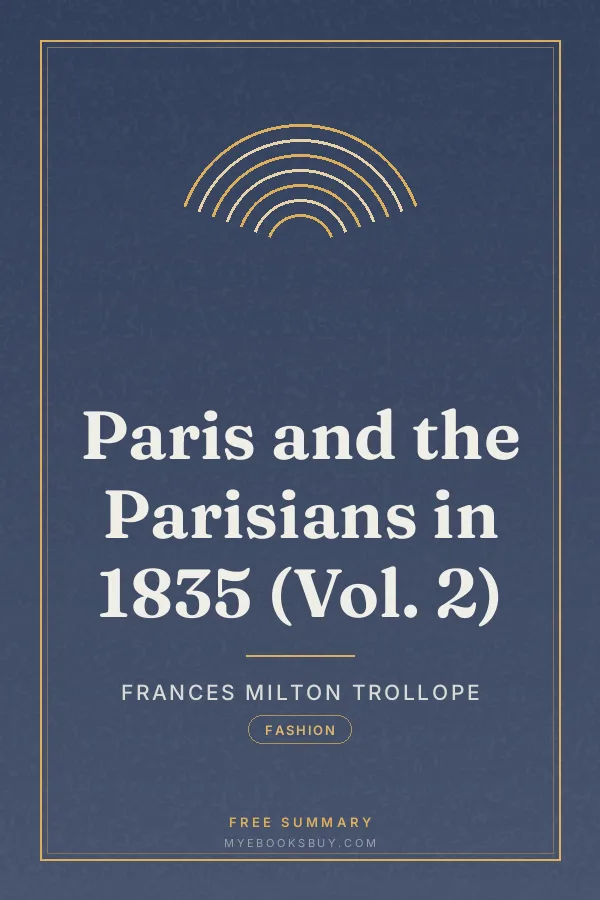 Cover of Paris and the Parisians in 1835 (Vol. 2)