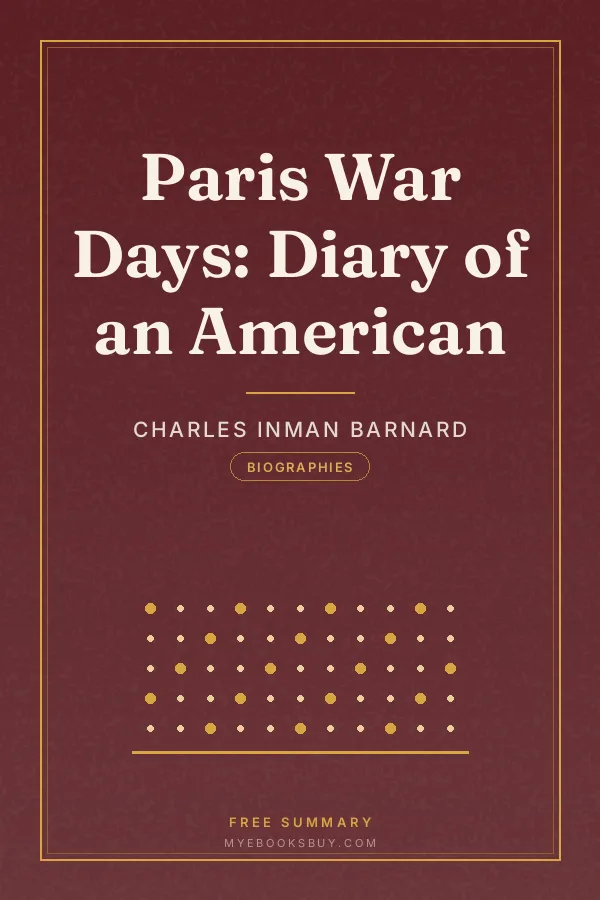 Cover of Paris War Days: Diary of an American