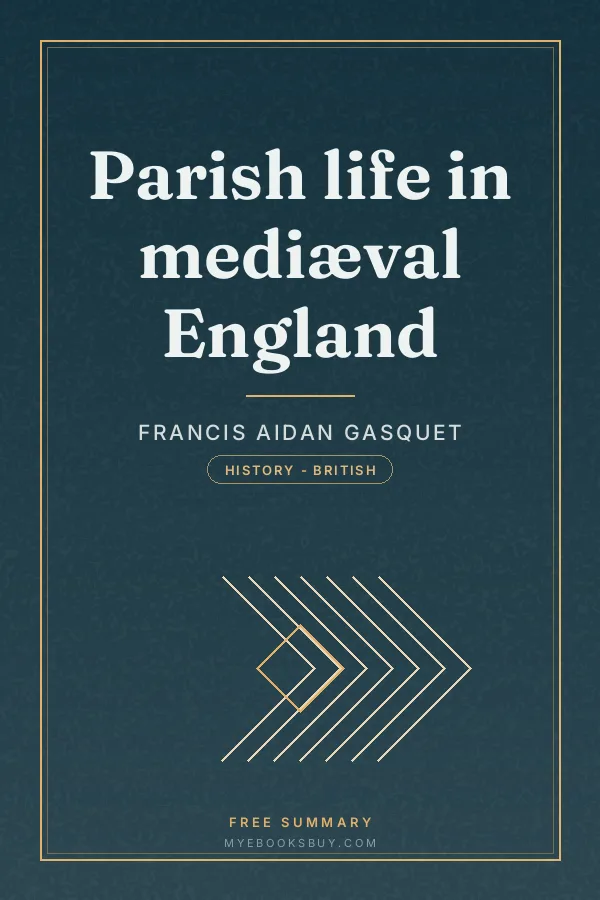 Cover of Parish life in mediæval England