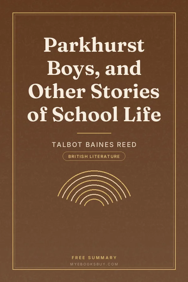 Cover of Parkhurst Boys, and Other Stories of School Life