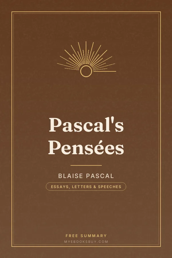 Cover of Pascal's Pensées
