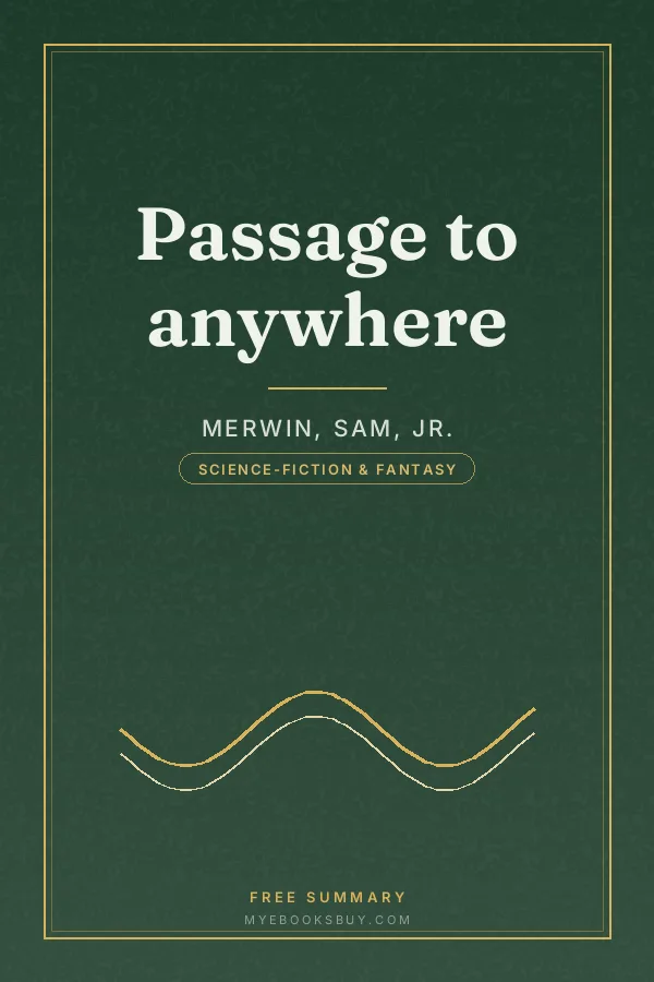 Cover of Passage to anywhere
