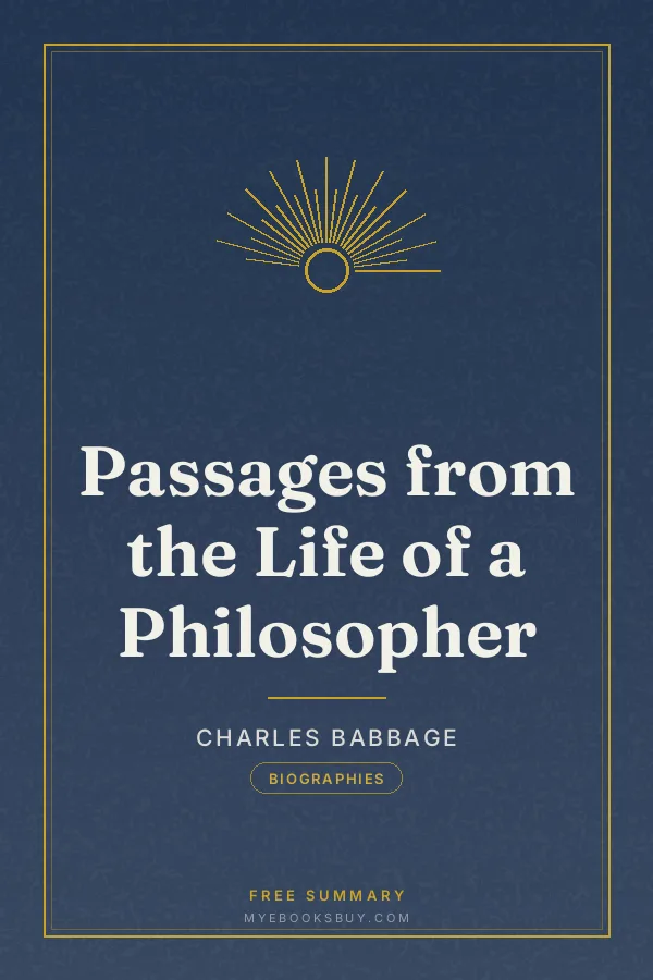 Cover of Passages from the Life of a Philosopher