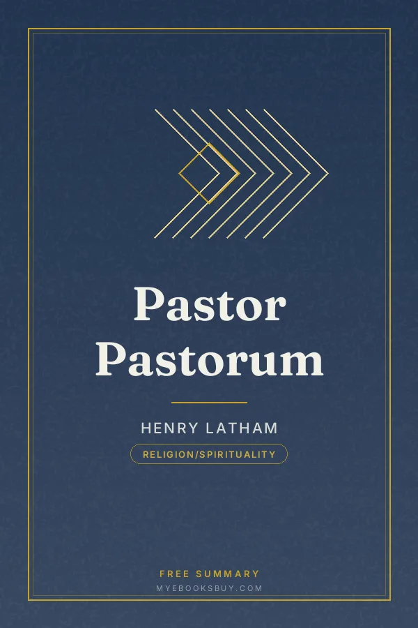 Cover of Pastor Pastorum