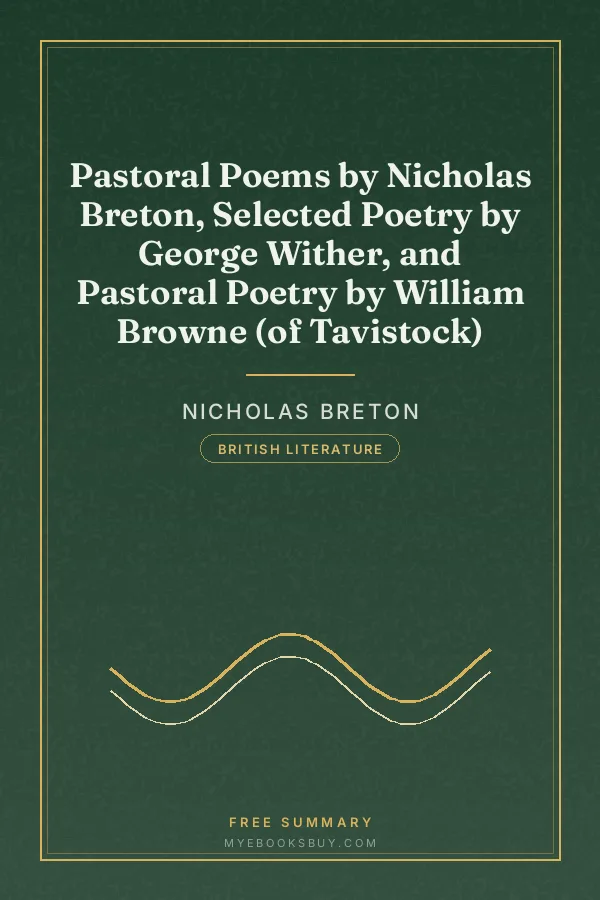 Cover of Pastoral Poems by Nicholas Breton, Selected Poetry by George Wither, and Pastoral Poetry by William Browne (of Tavistock)