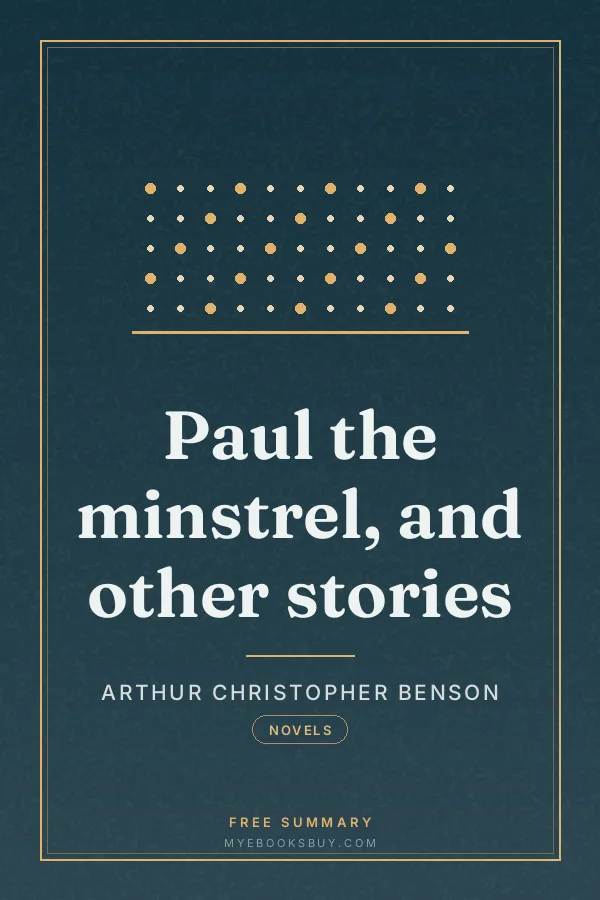 Cover of Paul the minstrel, and other stories