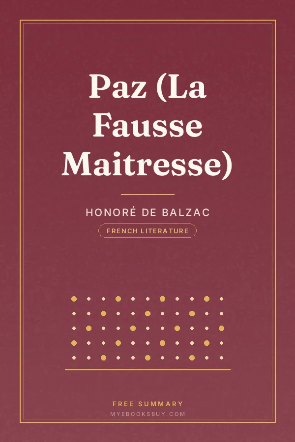 Cover of Paz (La Fausse Maitresse)