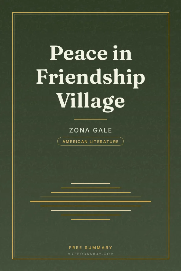 Cover of Peace in Friendship Village