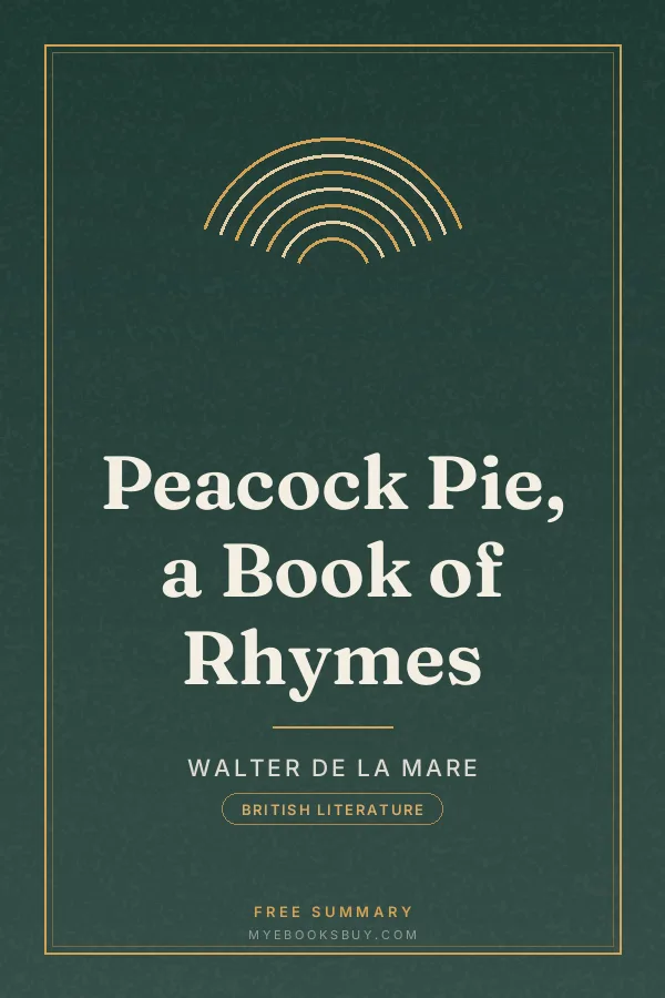 Cover of Peacock Pie, a Book of Rhymes