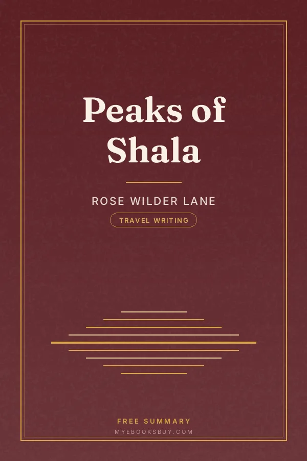 Cover of Peaks of Shala