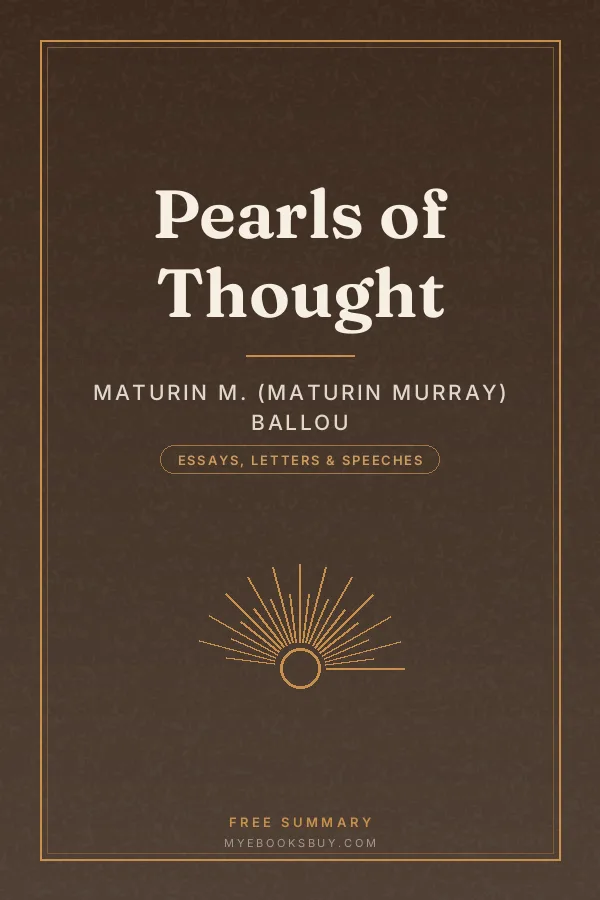 Cover of Pearls of Thought