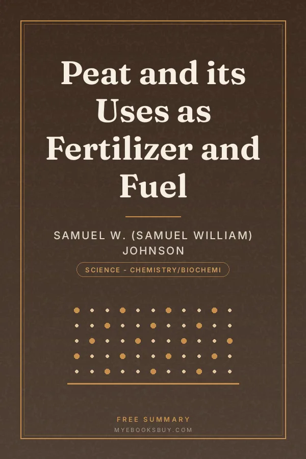 Cover of Peat and its Uses as Fertilizer and Fuel